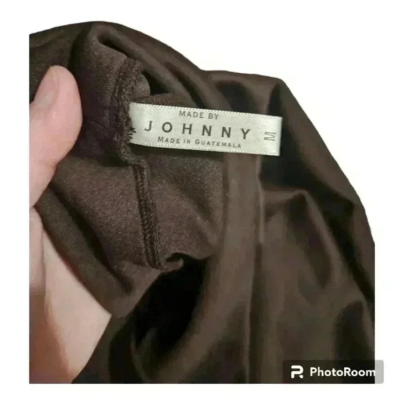 Made By Johnny Brown Pleated Mini Skirt! - Picture 4 of 4